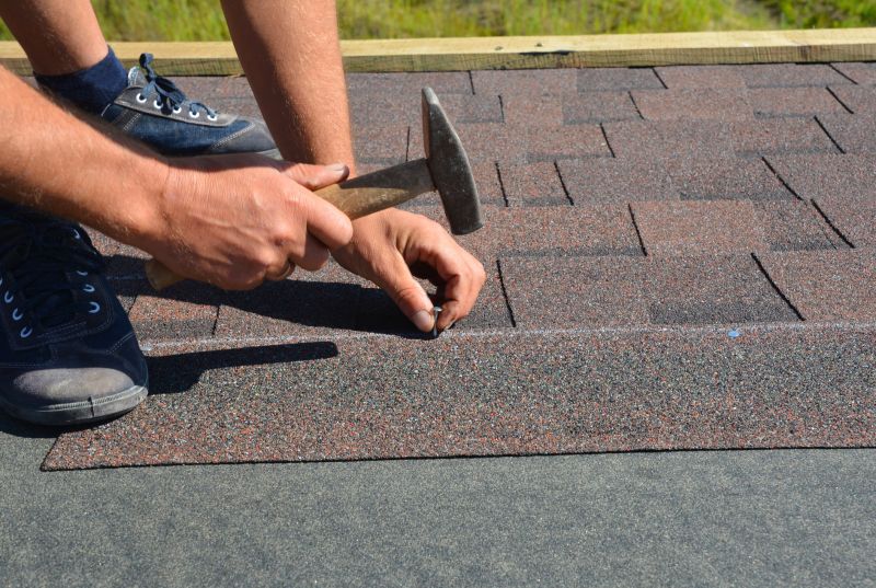 Sealing Leaks on Asphalt Shingles